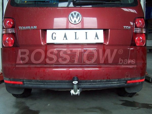 Anhängerkupplung VW-Touran Van, spez. 7 Sitzer m. Erdgas(Ecofuel), 2007-2010, abnehmbar