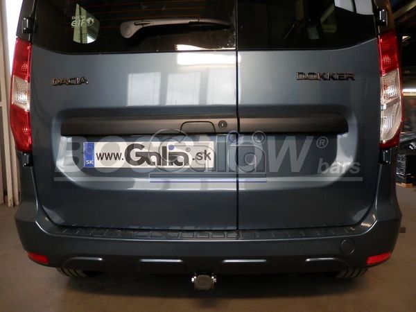 Anhängerkupplung für Dacia Dokker nicht LPG Gasfahrzeuge 2012-2017 - abnehmbar