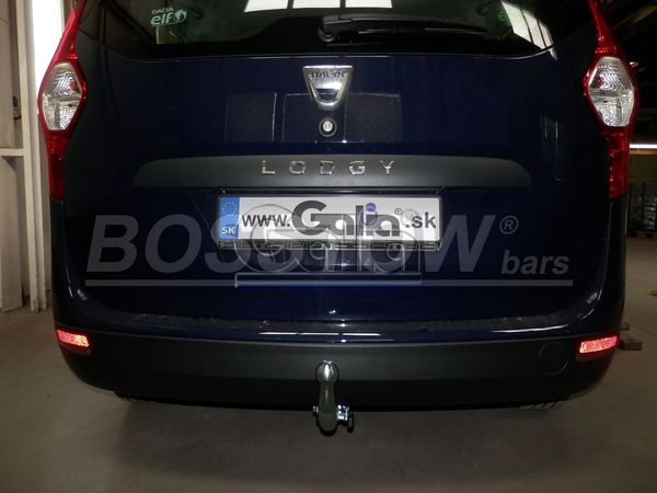 Anhängerkupplung für Dacia Lodgy Stepway 7-Sitzer 2012- - abnehmbar
