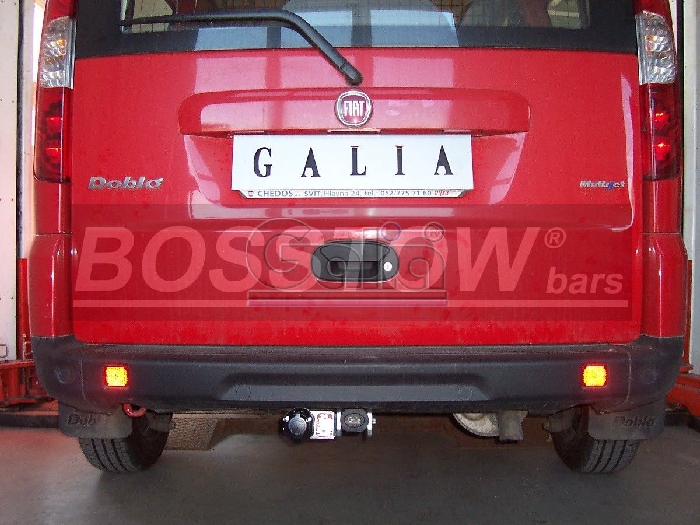 Anhängerkupplung für Fiat-Doblo 223, Baureihe 2005-2010 abnehmbar