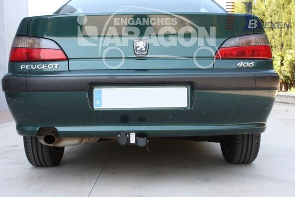 Anhängerkupplung für Peugeot-406 Limousine, Baujahr 1999-2004