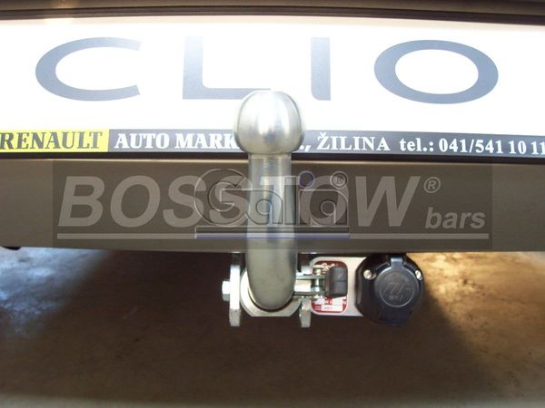 Anhängerkupplung für Renault Clio III Fließheck, nicht RS, RSI, GT, Sport 2005-2009 - abnehmbar