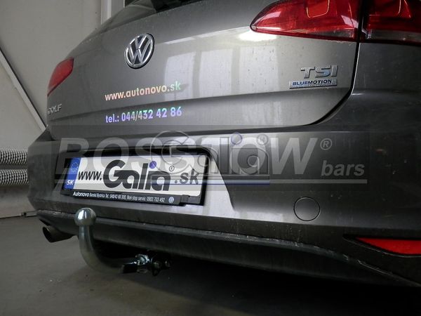 Anhängerkupplung für VW Golf VII Limousine, nicht 4x4 2017- - abnehmbar