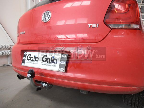 Anhängerkupplung für VW Polo (6R)GTI 2009-2014 - abnehmbar