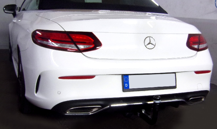 Anhängerkupplung Mercedes-C-Klasse Cabrio A205, spez. m. AMG Sport o. Styling Paket, Baujahr 2018-