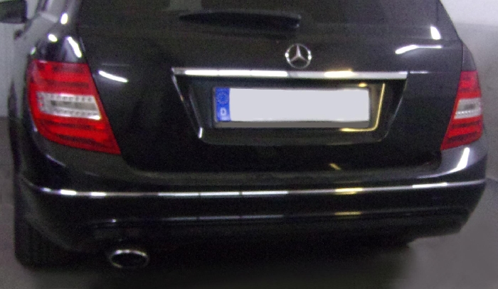 Anhängerkupplung Mercedes-C-Klasse Kombi W204, Baujahr 2011-2014 Ausf.:  vertikal