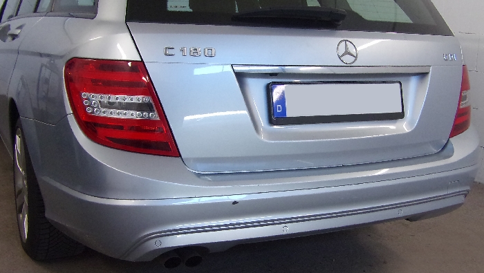 Anhängerkupplung Mercedes-C-Klasse Kombi W204, Baujahr 2011-2014 Ausf.:  horizontal