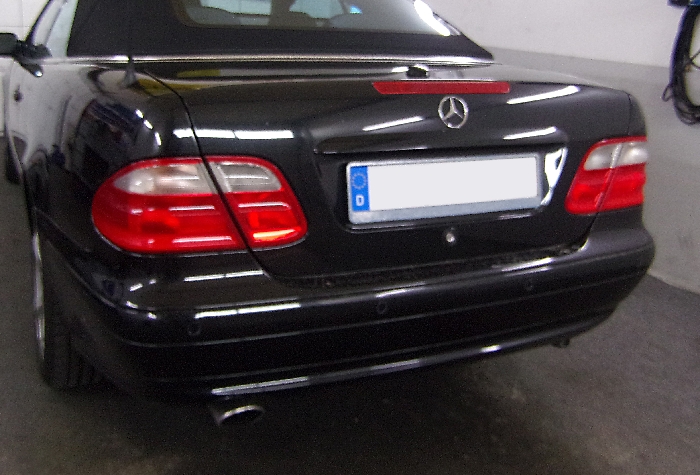 Anhängerkupplung Mercedes-CLK Coupé, Cabrio C208, nicht 430, 1997-2002, V-abnehmbar