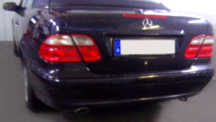 Anhängerkupplung für Mercedes-CLK Coupé, Cabrio C208, nicht 430 - 1997-2002