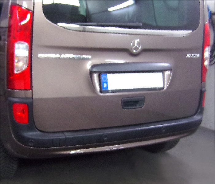 Anhängerkupplung Mercedes-Citan W415, Lang 4321mm, Extralang 4705mm, Baujahr 2012-