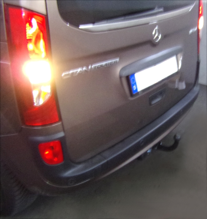 Anhängerkupplung Mercedes-Citan W415, Lang 4321mm, Extralang 4705mm - 2012-