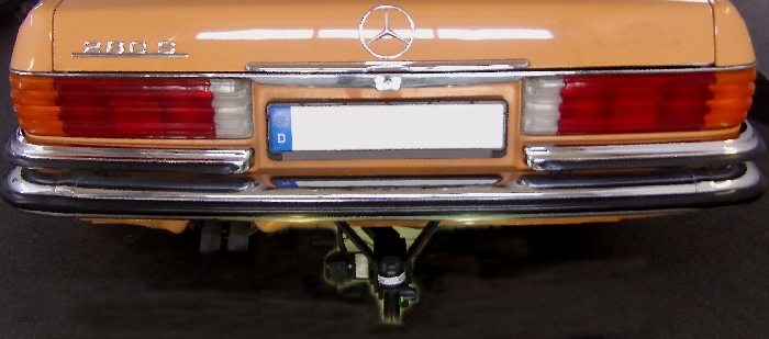 Anhängerkupplung Mercedes-S-Klasse W116, 280/ 350/ 450, S, SE , SEL, SEC, 1972-1980, abnehmbar