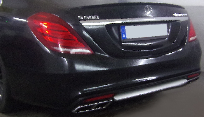 Anhängerkupplung Mercedes-S- Klasse W222, spez. m. AMG Sport o. Styling Paket, 2013-2017, V-abnehmbar