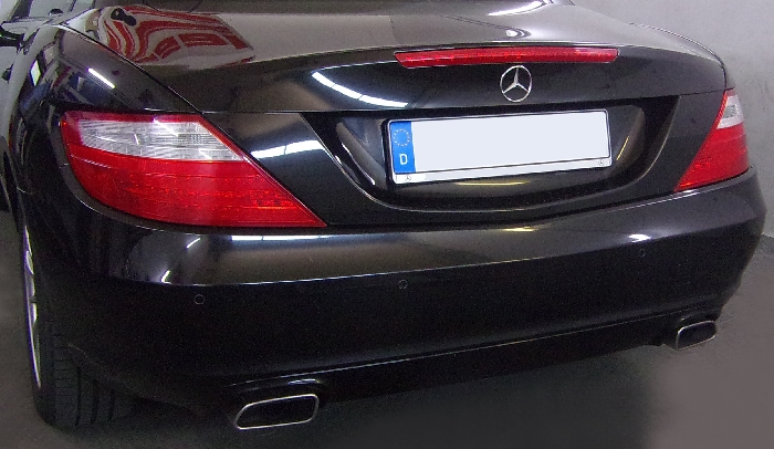 Anhängerkupplung für Mercedes-SLK R172, nur für Heckträgerbetrieb - 2011-