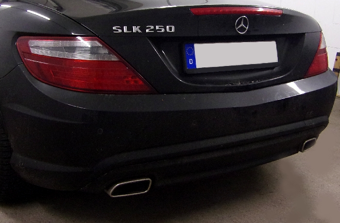 Anhängerkupplung Mercedes-SLK R172, nur für Heckträgerbetrieb, Baujahr 2011- Ausf.:  vertikal