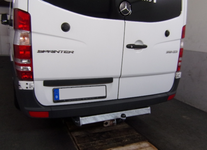 Anhängerkupplung Mercedes-Sprinter Kastenwagen Heckantrieb 209-324, Radstd. 4325mm, Fzg. ohne Trittbrettst. - 2006-2018