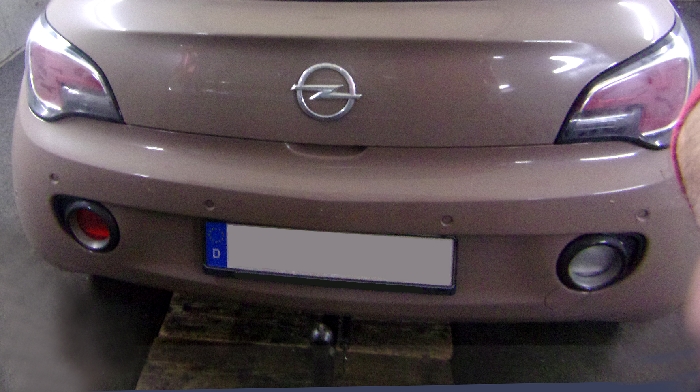 Anhängerkupplung Mercedes-CLS C219, Baujahr 2005- Ausf.:  vertikal