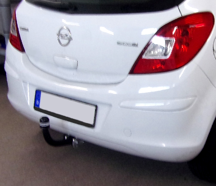 Anhängerkupplung für Opel-Corsa D, Fließheck - 2011-2014
