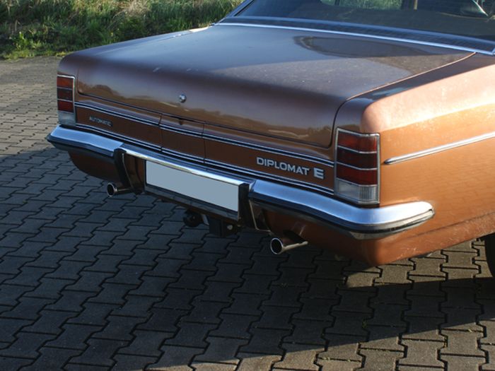 Anhängerkupplung Opel-Diplomat B- Serie, Baujahr 1969-1977