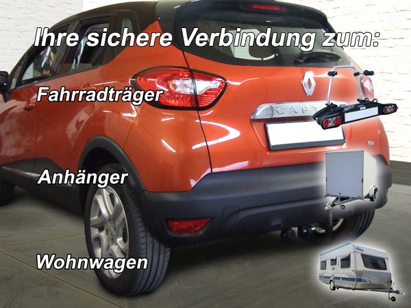 Anhängerkupplung Renault-Captur - 2013-2019