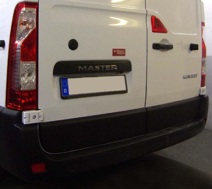 Anhängerkupplung Renault-Master Kasten, Bus, Kombi, Frontantrieb, Fzg. ohne Elektrosatz Vorbereitung, Baujahr 2014-