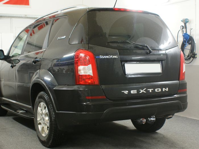 Anhängerkupplung für Ssang Yong-Rexton - 2006-2012 RJ, nicht Fahrzeuge mit Einparksensoren- PDC Ausf.:  feststehend