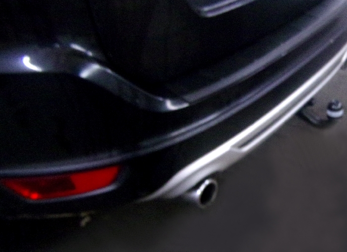 Anhängerkupplung Volvo-XC 60 spez. R-Design, incl. Abdeckung schwarz - 2014-2017