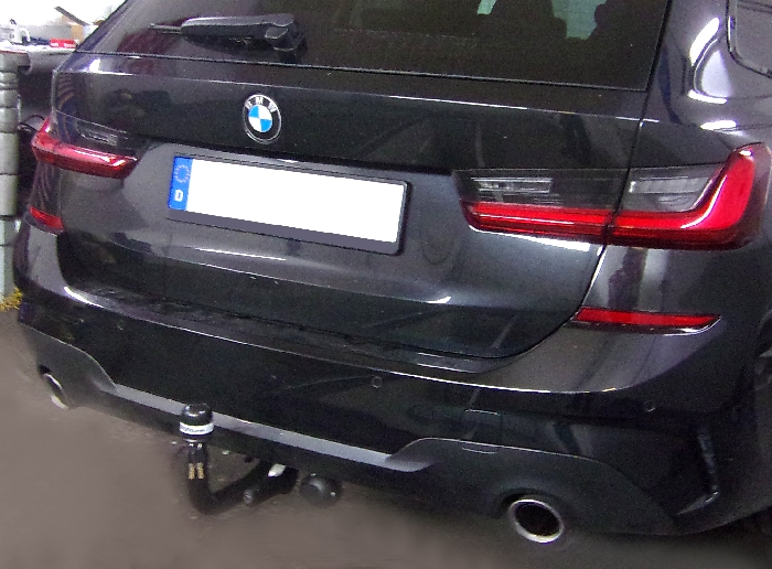 Anhängerkupplung für BMW 3er Touring G21, spez. M-Paket 2019- - V-abnehmbar