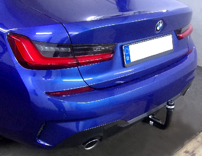 Anhängerkupplung für BMW-3er Limousine G20, spez. M340i/M340d, Baureihe 2019- V-abnehmbar