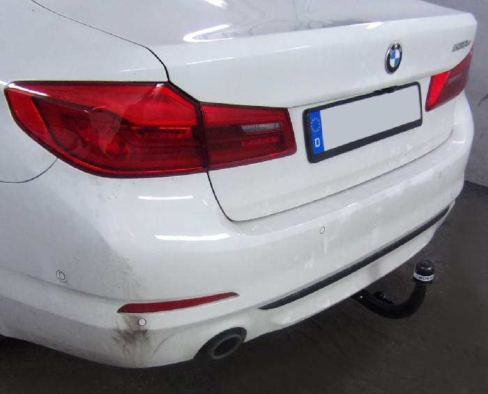 Anhängerkupplung für BMW-5er Limousine G30, speziell 530e, nur für Heckträgerbetrieb, Baujahr 2017-2019