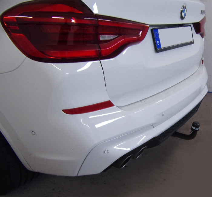 Anhängerkupplung für BMW-X3 G01 Geländekombi, spez. M Competition F97, Baureihe 2019- V-abnehmbar