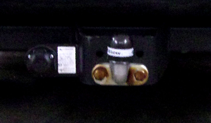 Anhängerkupplung für Ford-Ranger 4x2 WD m. Trittbrett, Baujahr 2012-2016