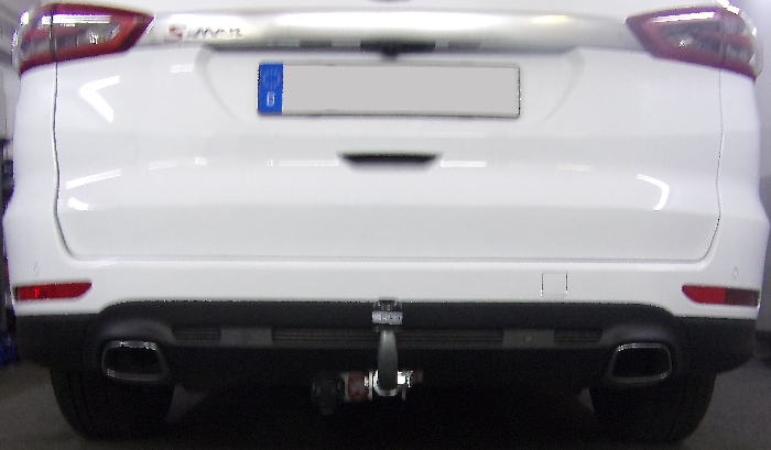 Anhängerkupplung für Ford S-Max nicht Fzg. m. Fuss Sensor Heckklappe 2015- - abnehmbar