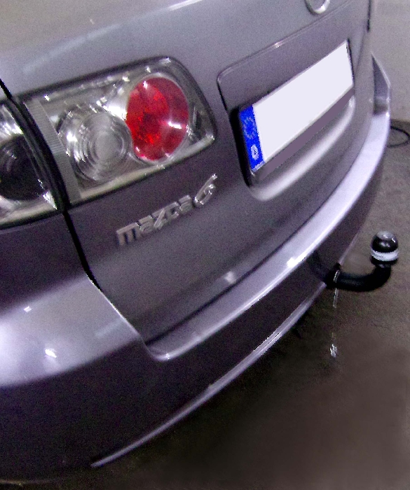 Anhängerkupplung für Mazda-6 Kombi, incl. Sport, nicht MPS - 260 PS, Baujahr 2005-2008 Ausf.: abnehmbar