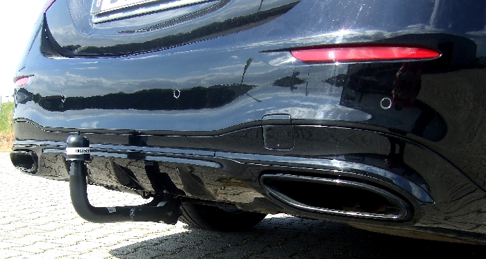 Anhängerkupplung für Mercedes S-Klasse W223, spez. S 580e, S 450e, spez. AMG Line, nur für Heckträgerbetrieb 2020- Ausf.: V-abnehmbar