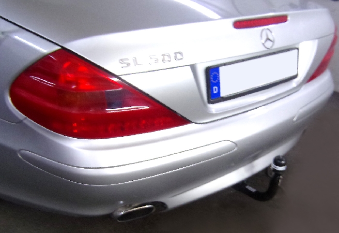 Anhängerkupplung für Mercedes SL R 230 III, nur für Heckträgerbetrieb, Montage nur bei uns im Haus 2008-2011 - V-abnehmbar