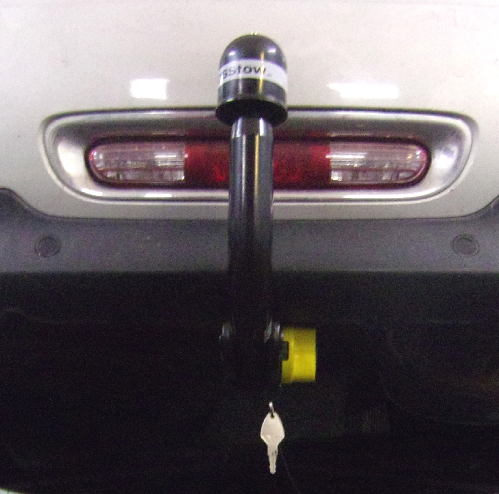 Anhängerkupplung für MINI One, One D, Cooper R57 Cabrio, spez. Fzg. o. Anhängelastfreigabe, nur für Heckträgerbetrieb 2009-2016 - V-abnehmbar