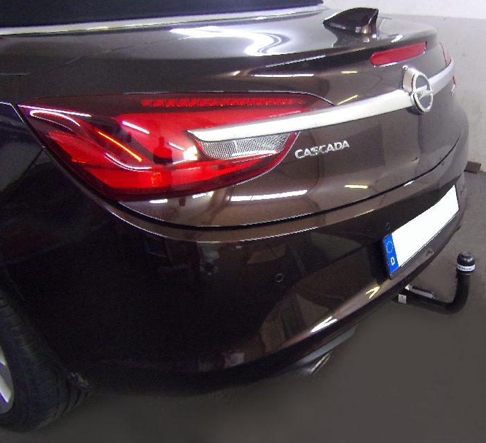 Anhängerkupplung für Opel-Cascada Cabrio, Baujahr 2013-