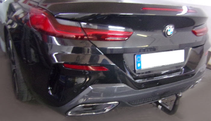 Anhängerkupplung für BMW 8er G14 Cabrio, nur für Heckträgerbetrieb 2019- - V-abnehmbar
