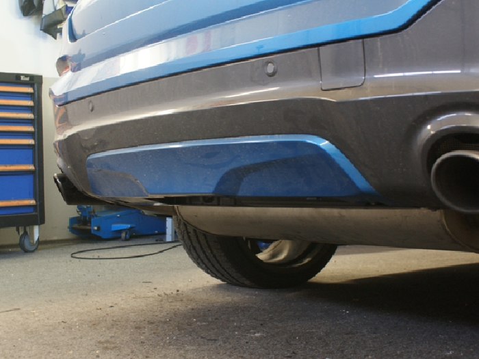Anhängerkupplung für BMW X4 F26, spez. M- Performance 2014- - V-abnehmbar