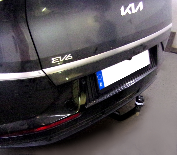 Anhängerkupplung für Kia EV6 mit Elektrosatzvorbereitung 2021- - V-abnehmbar