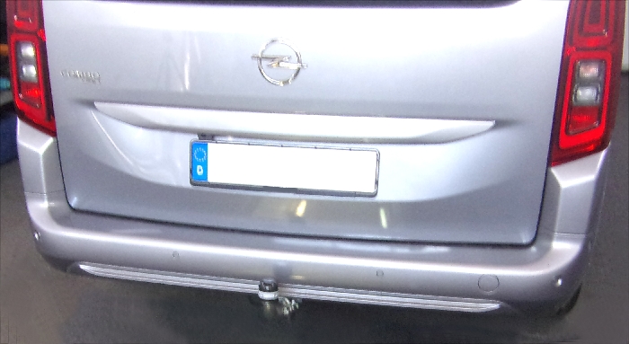 Anhängerkupplung für Opel Combo E, Life (L2) 2018- - abnehmbar
