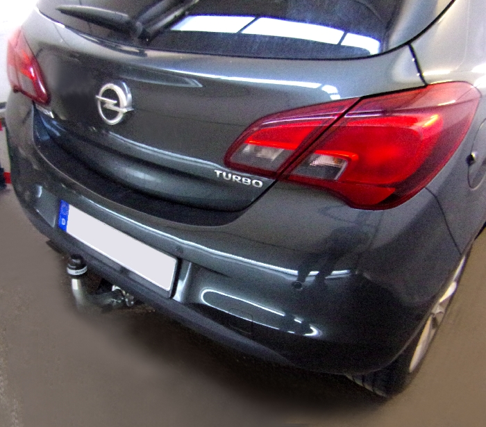 Anhängerkupplung für Opel Corsa E, Fließheck 2014-2019 - abnehmbar