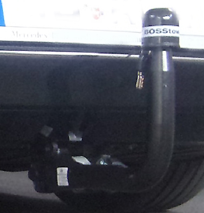 Anhängerkupplung für Mercedes EQS Limousine V297, für Fzg. mit Sensor gesteuerter Heckklappe, Montage nur bei uns im Haus 2021- - V-abnehmbar