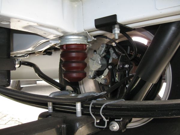 Auflastung Wohnmobil Peugeot Boxer X250 (35 light), Bj. 2006-2014, auf 3850 kg, d. ZF
