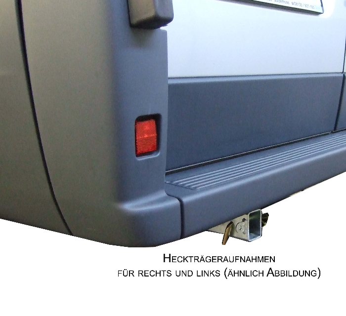 ALUTRANS Premium 1 Roller/ Motorradträger, 200kg spez. für Ford Transit V363 Bj. 2014-, m. AHK